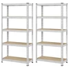 Songmics Lentyna 40 x 90 x 180 cm 2 vnt.