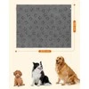 Songmics Šuns antklodė 203x152 cm Pilka Vandeniui atspari Dvipusė Vilna
