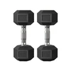 SONGMICS hantelių rinkinys, 2 vnt. hantelių rinkinys, šešiakampiai, trumpųjų hantelių rinkinys, 2 x 5kg, 2 x 10 kg, treniruotėms, fitneso treniruotėms, sunkiojo atletikos pratimams namuose, sporto salėje