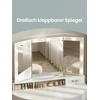 Songmics Kosmetinis stalas 40 × 107 × 144 cm