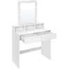 Songmics Kosmetinis stalas 80 × 40 × 145 cm