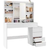 Songmics Kosmetinis stalas 40 × 98,3 × 145 cm