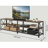 TV staliukas Songmics Televizoriaus staliukas VASAGLE 178x39x52 cm