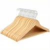 Songmics Vaikiškos drabužių pakabos, 32x1,2x19 cm, natūralios, medinės