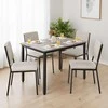 Songmics Valgomasis stalas 70 x 110 x 77 cm
