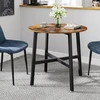 Songmics Vasagle Apvalus virtuvės stalas 80 x 75 cm