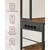 Songmics Virtuvės lentyna 100x40x180,8 cm Ruda Saugykla