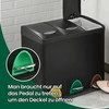 Virtuvinė šiukšlių dėžė SONGMICS su 3 skyriais, 24 l
