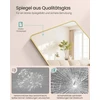Songmics Veidrodis 120x40 cm