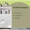 Songmics Spintelė VASAGLE MDF 60x80x30 cm balta