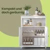 Songmics Spintelė VASAGLE MDF 60x80x30 cm balta