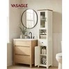Songmics Vonios spintelė 33x31.5x171 cm Ruda saugojimo