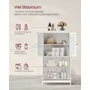 Songmics Vonios spintelė 60x30x110 cm Balta MDF