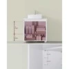 Songmics Vonios spintelė 60x30x60 cm Balta MDF
