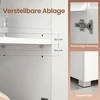 Songmics Spintelė 60x30x80 cm balta