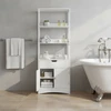 Songmics Vonios spintelė VASAGLE MDF 60x32,5x154 cm