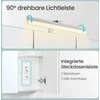 Songmics Vonios kambario spintelė su LED apšvietimu 16,6 x 90 cm
