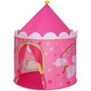 SONGMICS vaikiška žaidimų palapinė princesės pilis 101 x 101 x 135 cm LPT04PY