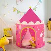SONGMICS vaikiška žaidimų palapinė princesės pilis 101 x 101 x 135 cm LPT04PY