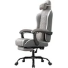 Songmics Ergonomiška žaidimų kėdė su pakoju ir spyruoklinėmis pagalvėlėmis 70x70x(123,5-133) cm