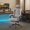 Songmics Ergonomiška žaidimų kėdė su pakoju ir spyruoklinėmis pagalvėlėmis 70x70x(123,5-133) cm
