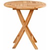 House Nordic Aps Sulankstomas stalas Toledo 70 cm iš tikmedžio