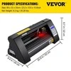 Spausdintuvas VEVOR Vinilo pjaustytuvas su optine akimi, 375 mm