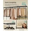 SONGMICS spinta su 5 pakabinamais skyrius 205 x 43 x 166 cm juoda