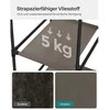 Songmics Sulankstoma spinta su drabužių turėklu