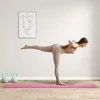 SPORTNOW 236 cm sulankstomas balanso buomas, nešiojamas gimnastikos buomas, neslystantis, iki 80 kg, vaikams nuo 3 metų, vidaus ir lauko naudojimui, šviesiai raudona