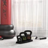 Sportnow HOMCOM virdulys (kettlebell), 2,2kg, 4,5kg, 6,8kg, 3 dalių rinkinys gimnastikai, jėgos treniruotėms, juodas