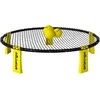 SPORTNOW Roundnet rinkinio žaidimas su tinkleliu, 3 kamuoliais, transportavimo krepšiu, kamuolio pompa, Spikeball rinkiniu sodui, paplūdimiui, parkui, viduje