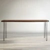 Stalas, Avola, 200 cm, Juodas Riešutas