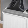 Sobuy Suoliukas su pagalvėle, batų dėžė suolo tipo, FSR98-XL-W