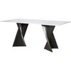 Stalas, Modig, 180 cm, Baltas