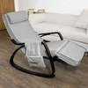 SoBuy supamasis fotelis su kojų atrama FST20-HG