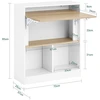 Sobuy Stalas, 70x57x85 cm, sulankstomas, PB, iki 81 kg