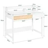 Stalas, SoBuy FWT106-W, 100x60x95 cm