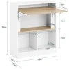 Stalas, SoBuy FWT104-WN, 70x57x85 cm