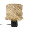 Bazaar Stalo lampa, Pandanas, 0,4x0,4x0,55 m, Juoda