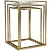 Stalo rinkinys, Avola, 35.5x35.5x56 cm, 40.5x40.5x61 cm, 46x46x66 cm, Auksinis