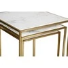 Stalo rinkinys, Avola, 35.5x35.5x56 cm, 40.5x40.5x61 cm, 46x46x66 cm, Auksinis