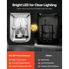 Vevor 3D spausdintuvo apsauga su LED apšvietimu