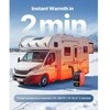 Vevor Portatyvus dyzelinis oro šildytuvas 8kW su Bluetooth valdymu ir LCD ekranu (380 x 150 x 410 mm)