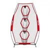 Vevor 203x102 cm futbolo metimo tinklas su taikiniais