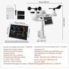 Vevor Meteorologinė belaidė orų stotelė YT60234 7in1 WiFi
