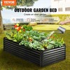 Vevor Cinkuoto metalo sodinukų dėžė 240x120x60cm