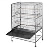 Vevor Paukščių narvas 930 x 580 x 1510 mm su lygiu stogu