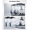 Vevor Komercinė šaldytų gėrimų gamykla 15L x 2 talpa