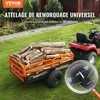 Vevor Plieninė priekaba ATV transportui, iki 680 kg